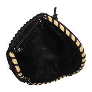 Mizuno MVP Prime 12.5'' First Base Mitt: GXF50B3BC Black/Cherry: Image #379648