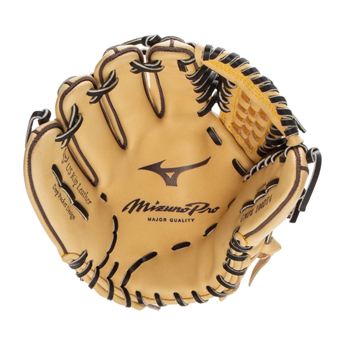 Mizuno Pro 12'' Baseball Glove: GMP2-100DT4 Tan: Image #410190