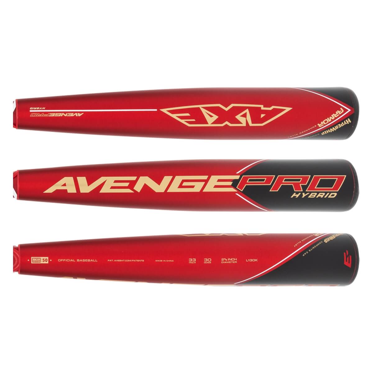 Axe Avenge Pro Hybrid BBCOR Baseball Bat (L130K)
