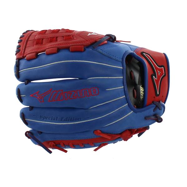 Mizuno MVP Prime SE Baseball Glove: GMVP1200PSE4- Royal/Red: Image #309049