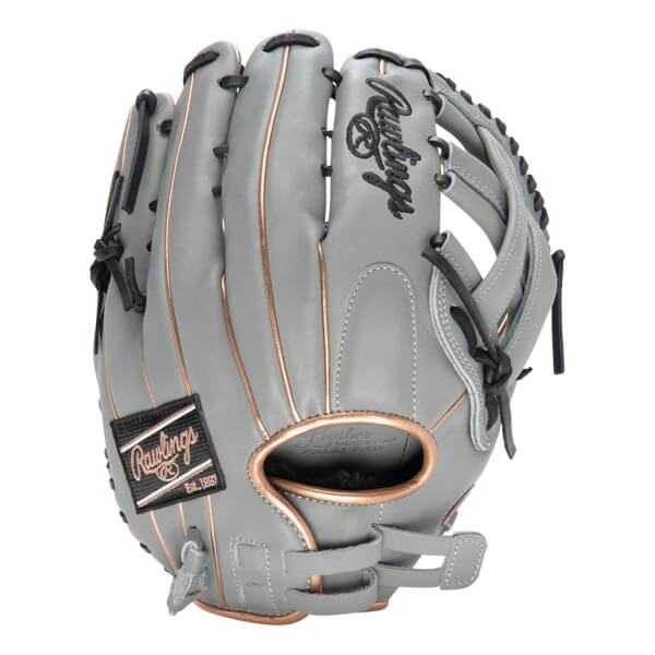 Rawlings Liberty Advanced Color Series 12.75" Fastpitch Softball Glove: RLA1275SB-6GRG: Image #422594