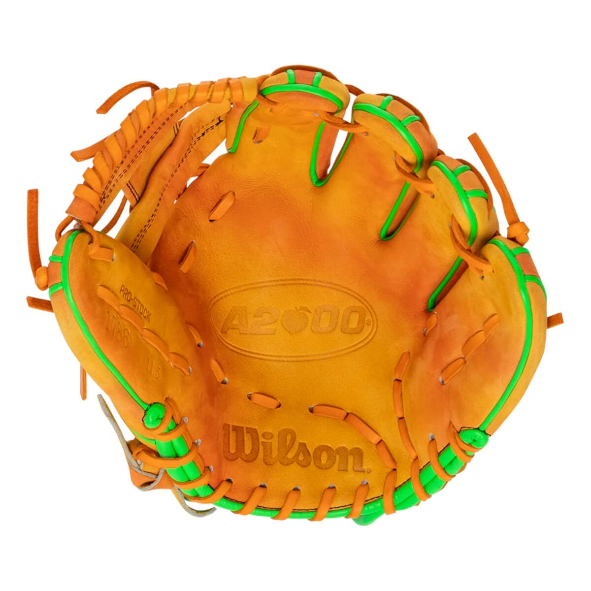 Wilson A2000 1786 Georgia Peach 11.5" Baseball Glove: WBW102256115: Image #453974