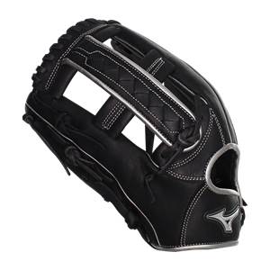 Mizuno MVP Prime SE 12.50'' Slow Pitch Softball Glove: GMVP1250PSES8 Black/Silver: Image #379568