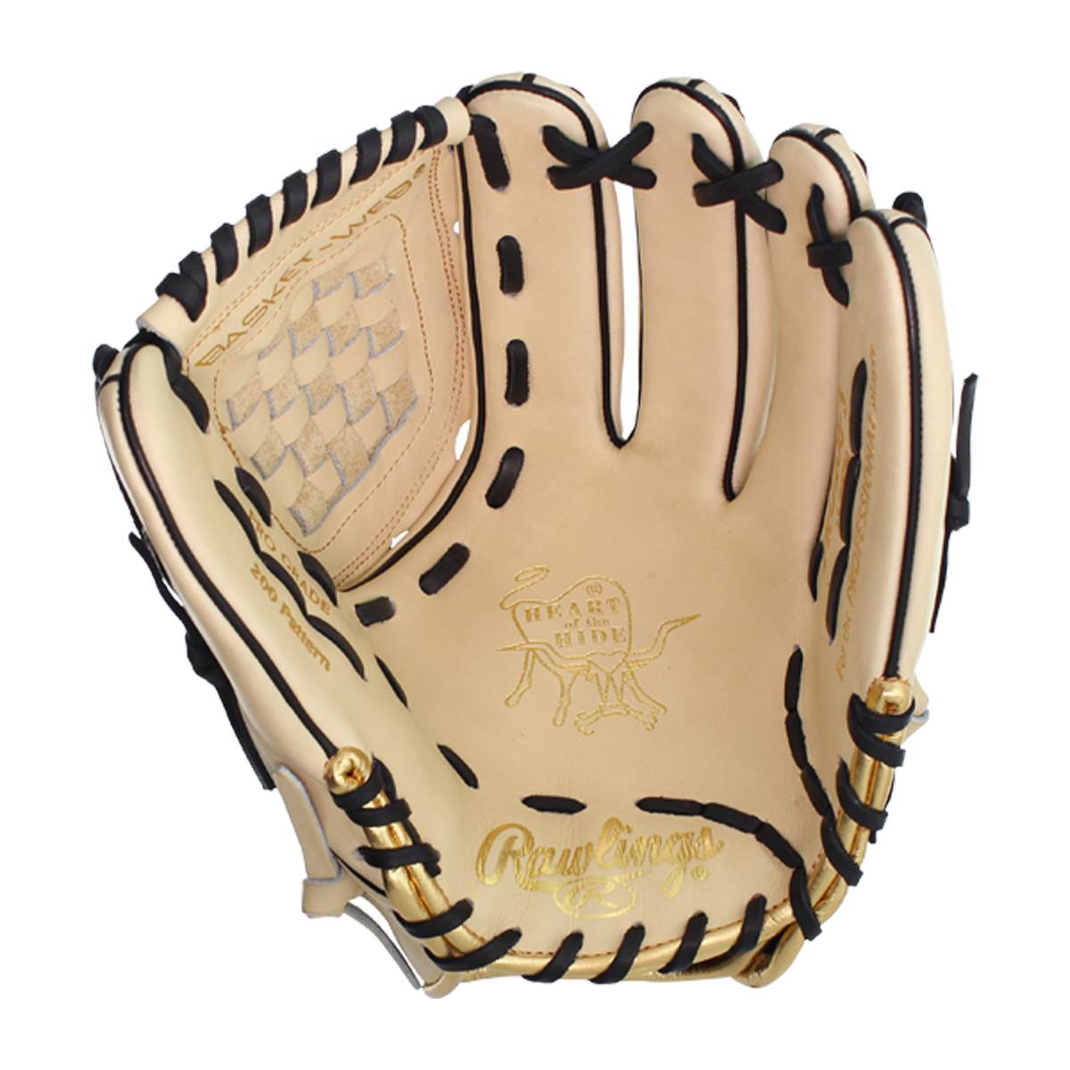 Rawlings Heart of the Hide Custom 12'' Baseball Glove: PRO206-3CUST: Image #386855