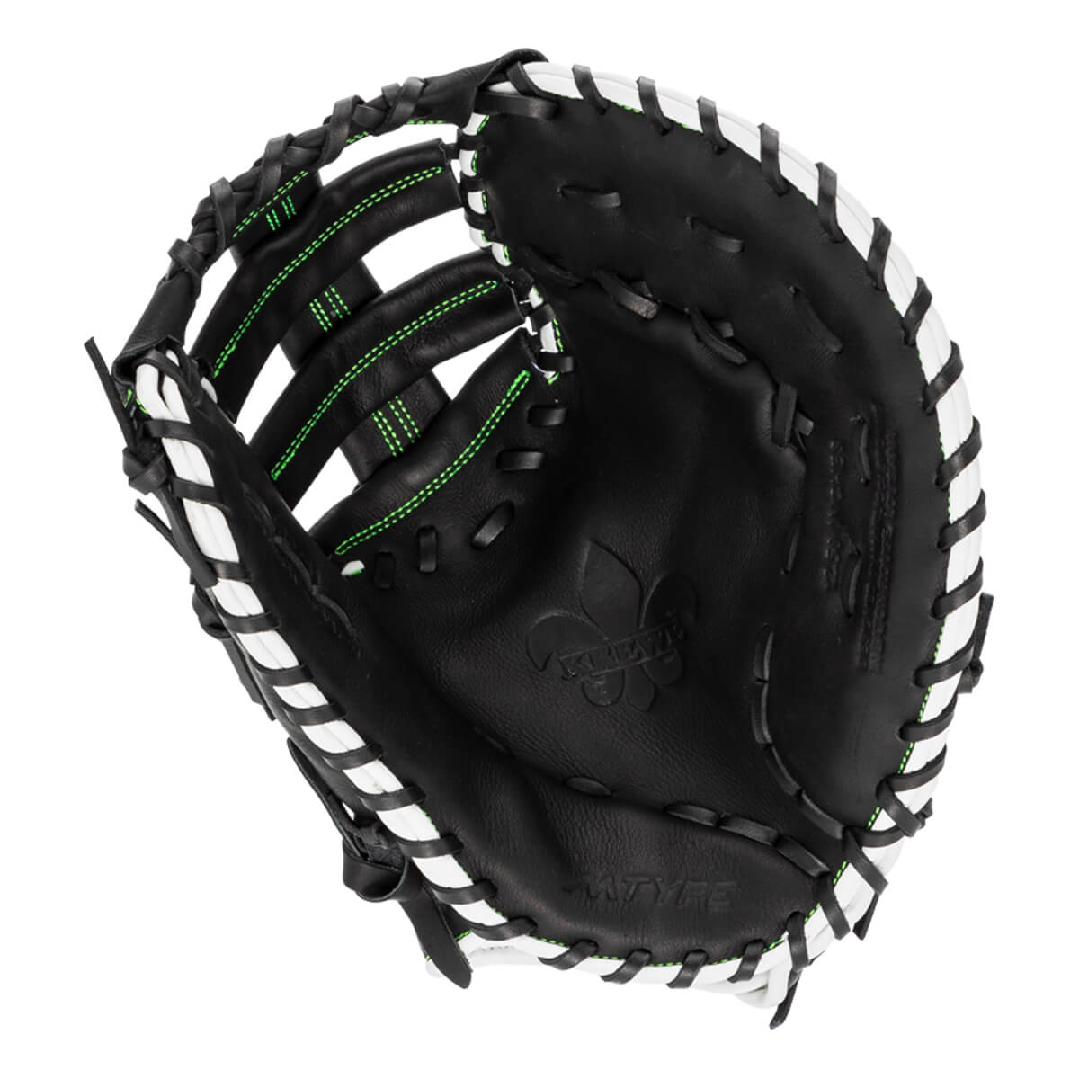 Marucci Krewe 12.5" Youth Baseball First Base Mitt: MFG3KR37S1-BK/NG: Image #445765