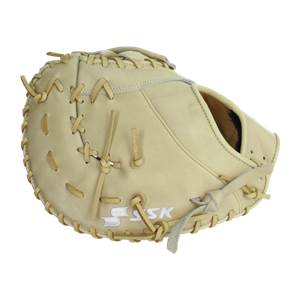 SSK White Line 13" Dimple First Base Baseball Glove: S19TV1901: Image #374321
