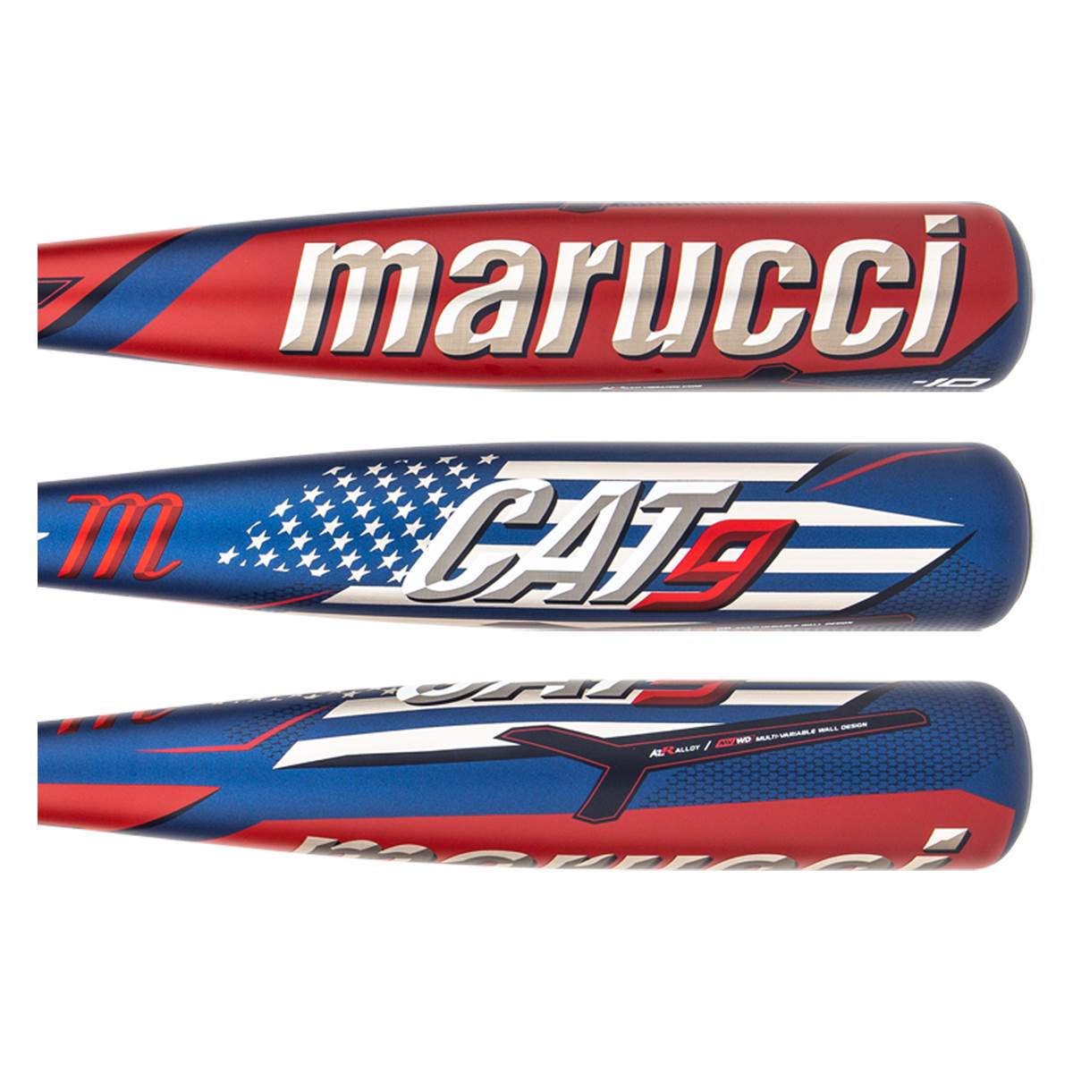 Batte De Baseball Marucci CAT9 USSSA Pour Jeunes - 27 Pouces, 17 Oz, Gros Barrel 2 3/4 Pouces, Occasion