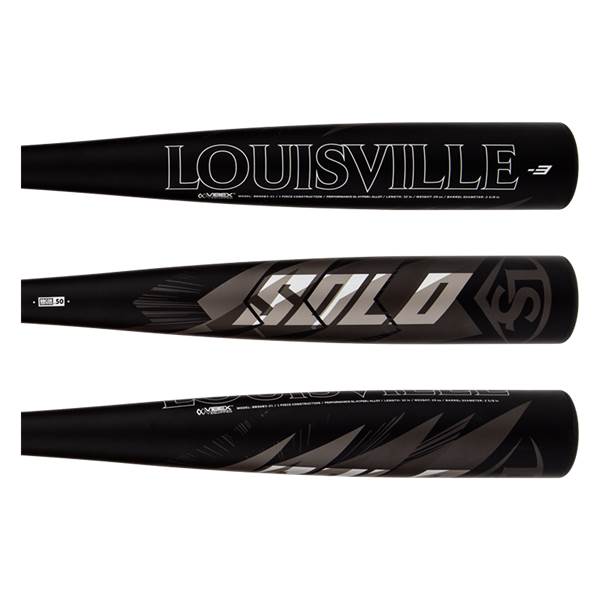 Louisville Slugger Solo BBCOR Baseball Bat (WTLBBS621B3)