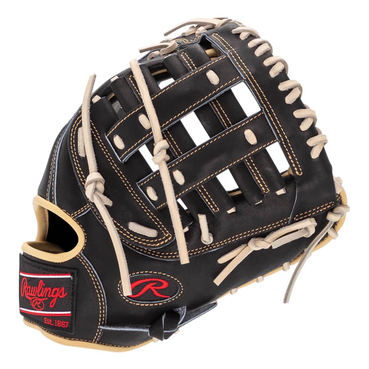 Rawlings Heart of the Hide 12.5" Baseball First Base Mitt: PRORFM18-17BCS: Image #447730