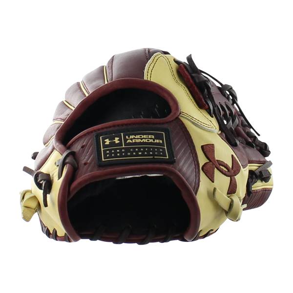 Under Armour Genuine Pro 11.75" Baseball Glove: UAFGGP-1175MT Black Cherry | Cream: Image #317356