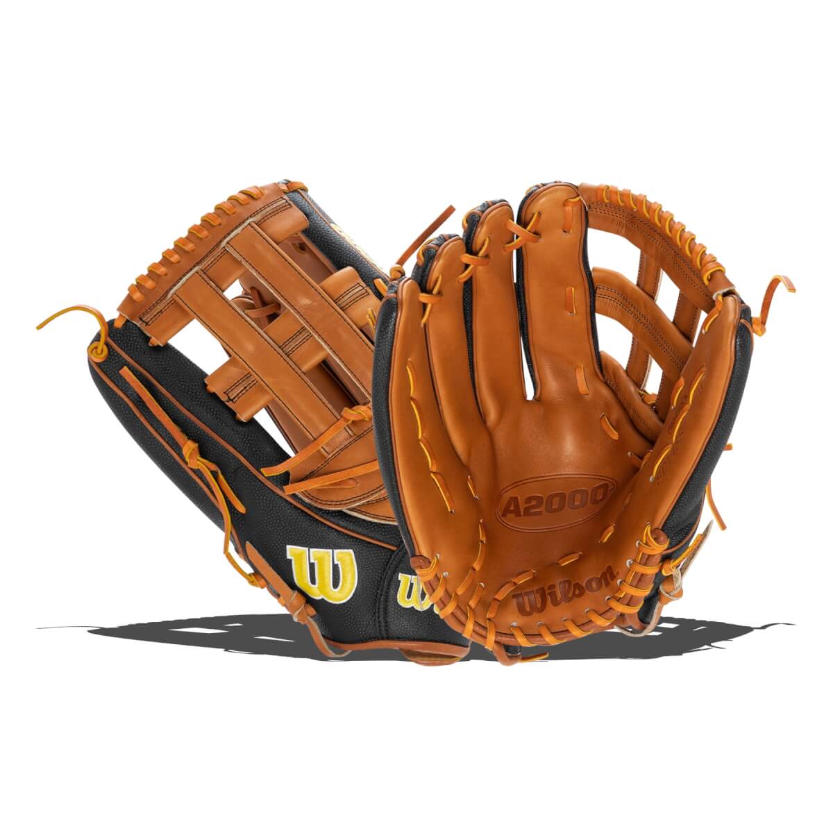 Wilson A2000 SP14 SuperSkin 14" Slow Pitch Softball Glove: WBW10040414: Image #434216
