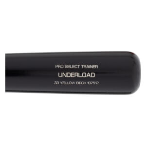 B45 Underload Birch Wood Training Baseball Bat: B45UVLTB: Image #467503