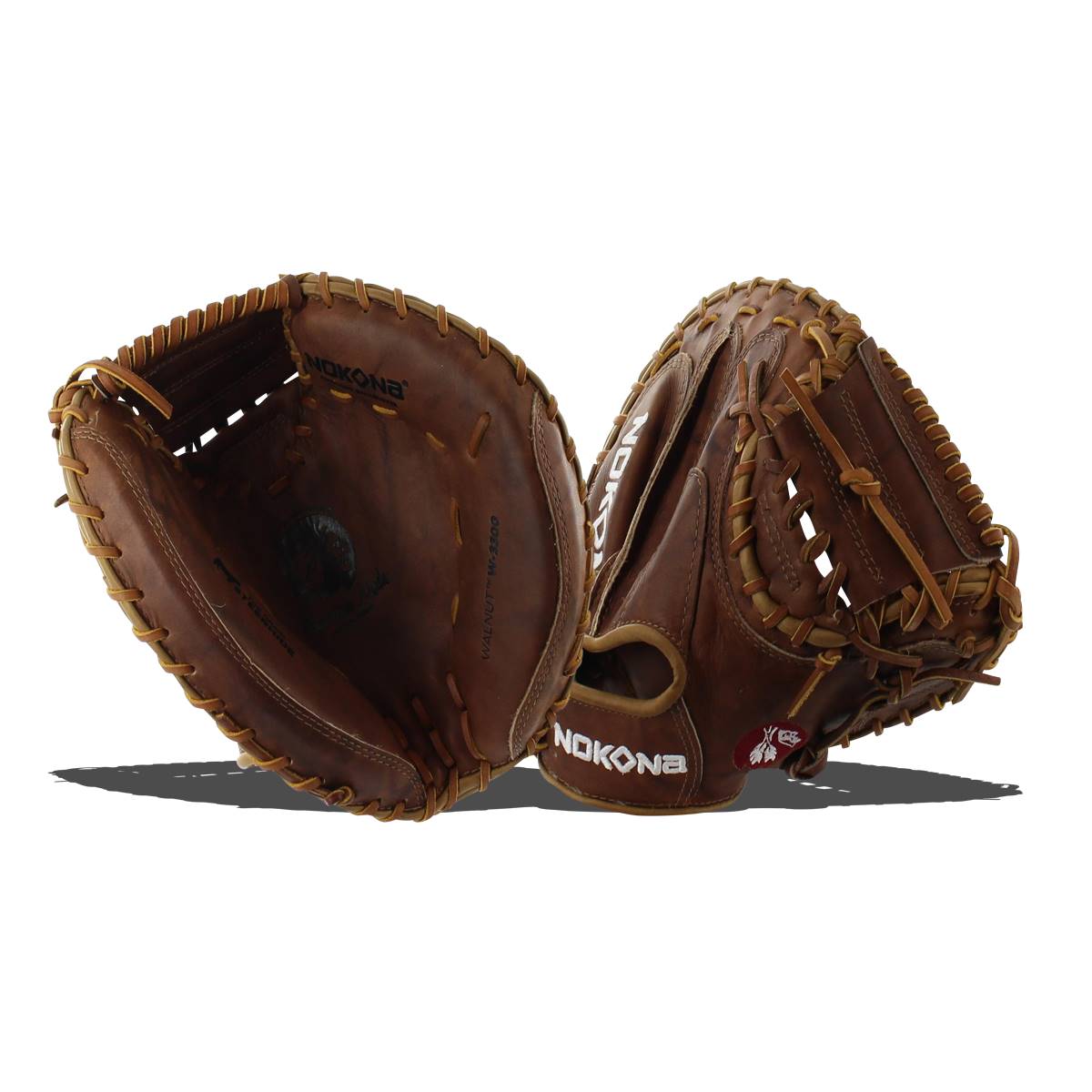 Nokona Walnut 33" Catcher's Mitt: W-3300C: Image #313018