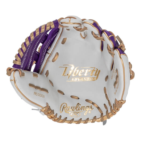 Rawlings Liberty Advanced Color Series 4.0 12.75" Fastpitch Softball Glove: RLA1275-6WPUG: Image #451156