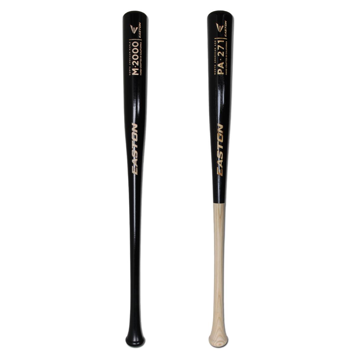Bat Pack Easton Maple Wood Bat and Easton Ash Wood Bat M2000 and PA271