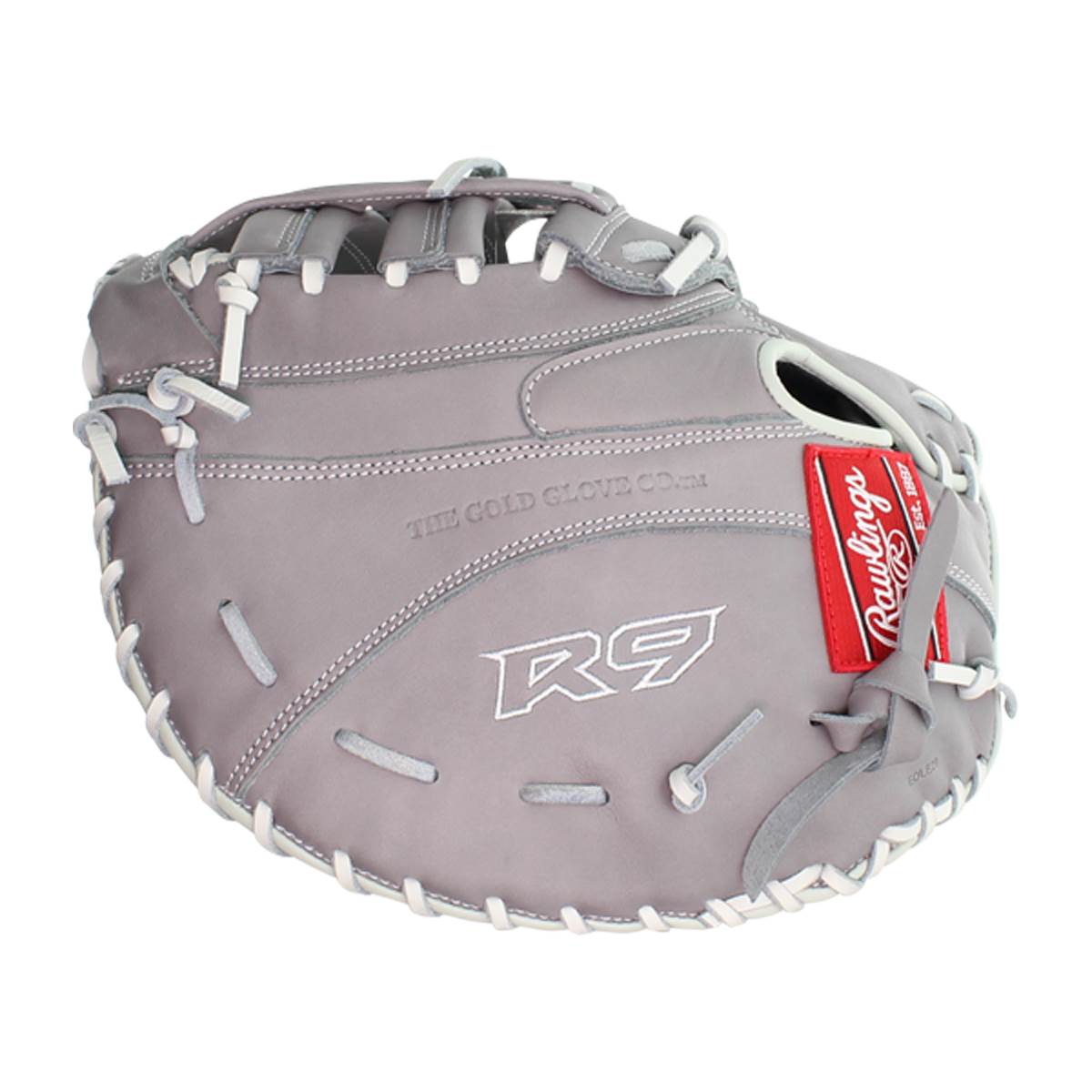 Rawlings R9 12.5" Fastpitch Softball First Base Mitt (R9SBFBM17G