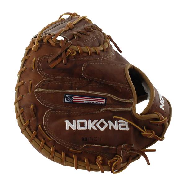 Nokona Walnut 33" Catcher's Mitt: W-3300C: Image #313014