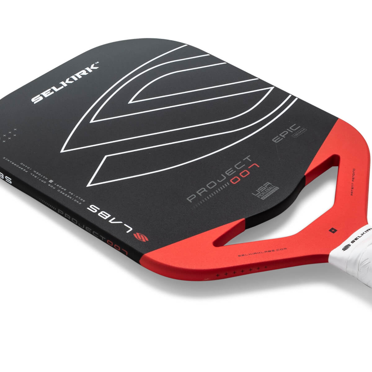 Selkirk LABS 007 Epic 10mm InfiniGrit Carbon Fiber Pickleball Paddle: Image #452859