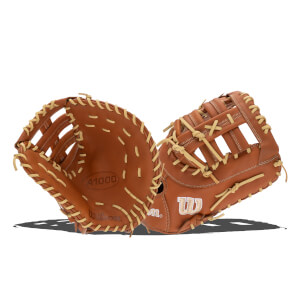 Wilson A1000 1620 12.5" Baseball First Base Mitt: WBW102587125: Image #449090