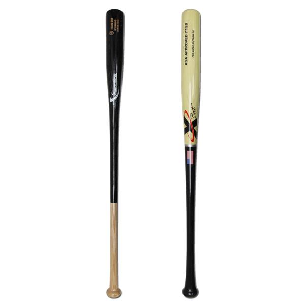 Practice Bat Pack Carerra Prime Cut Ash Wood Fungo and XBat 71SB Pro