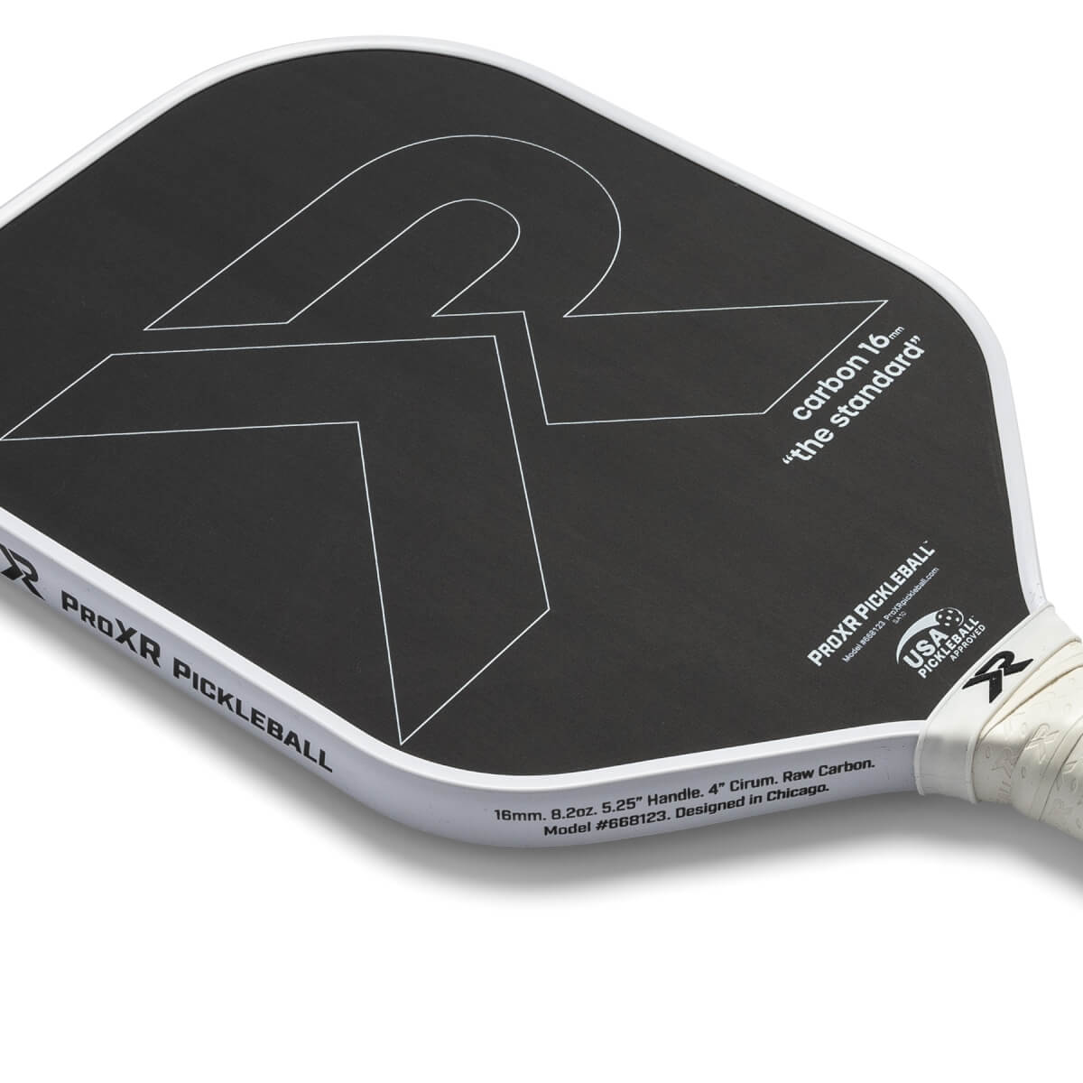 ProXR Zane Navratil "The Standard" 16mm Carbon Fiber Pickleball Paddle: Image #439777