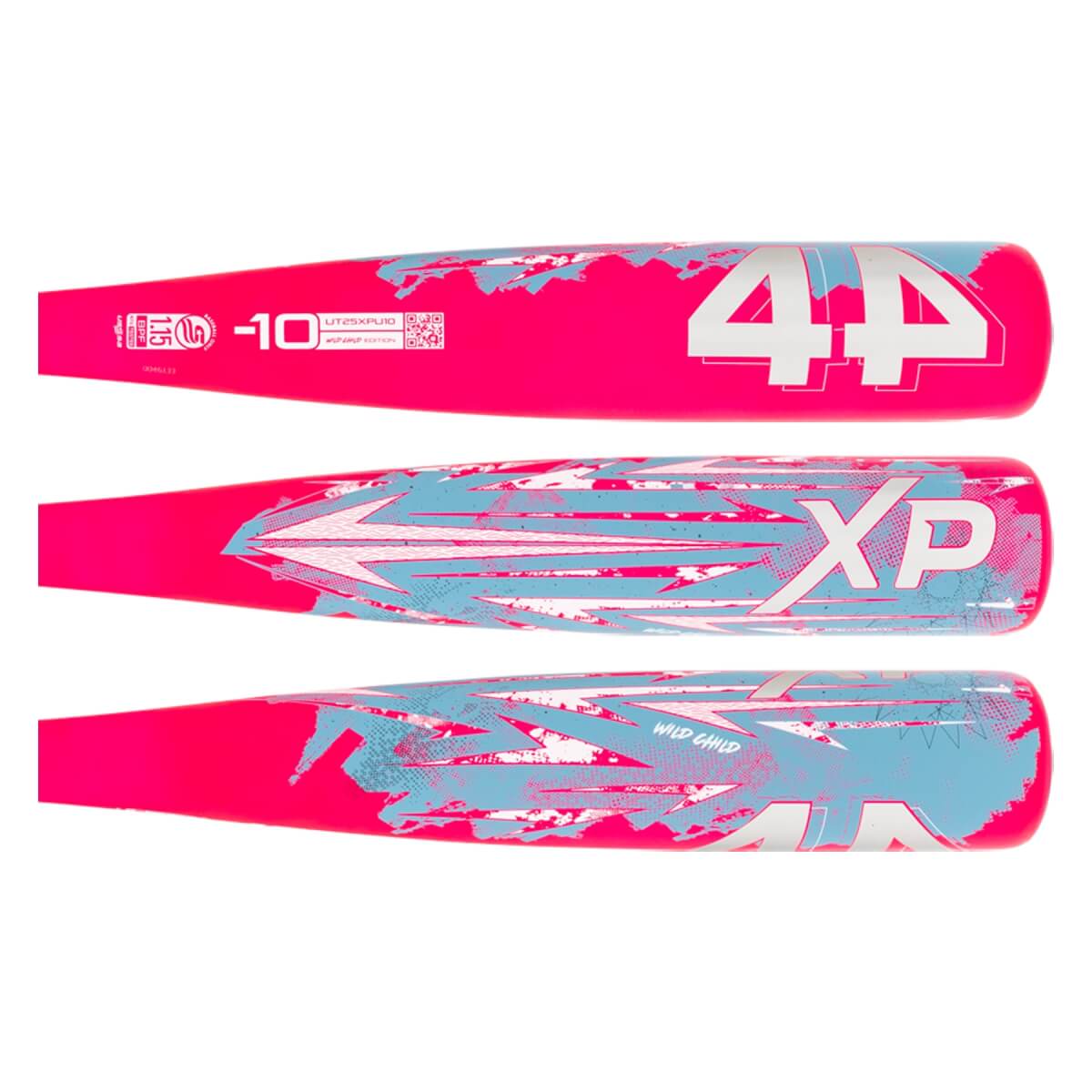 44 Pro Alloy XP Wildchild -10 USSSA Baseball Bat: UT25XPU10: Image #453205