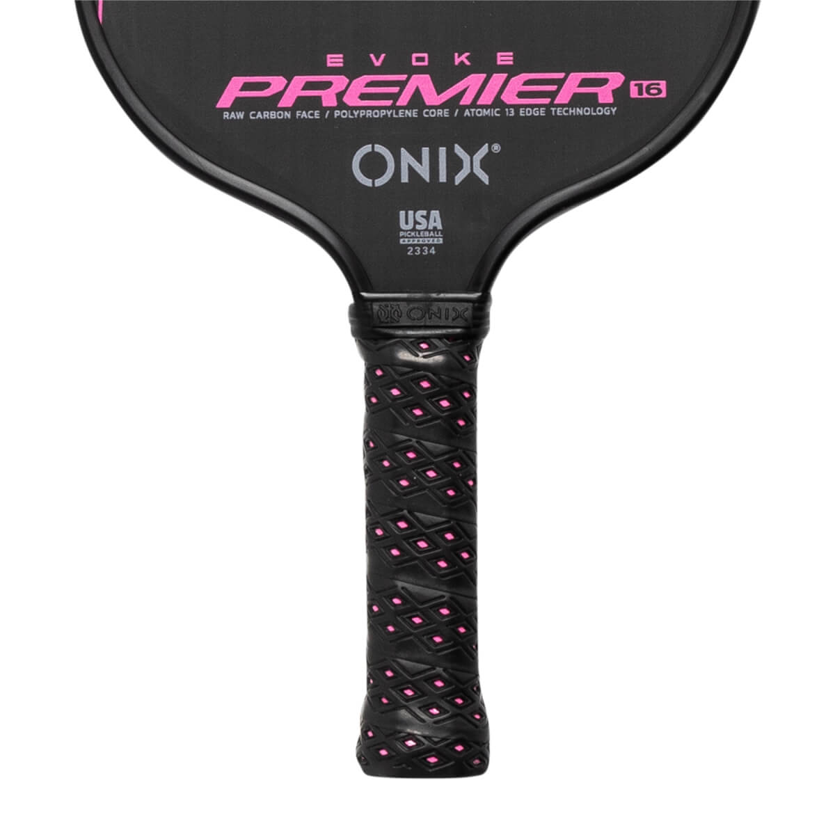 Onix Evoke Premier Pro Raw Max Control Carbon Fiber Pickleball Paddle: Image #441394