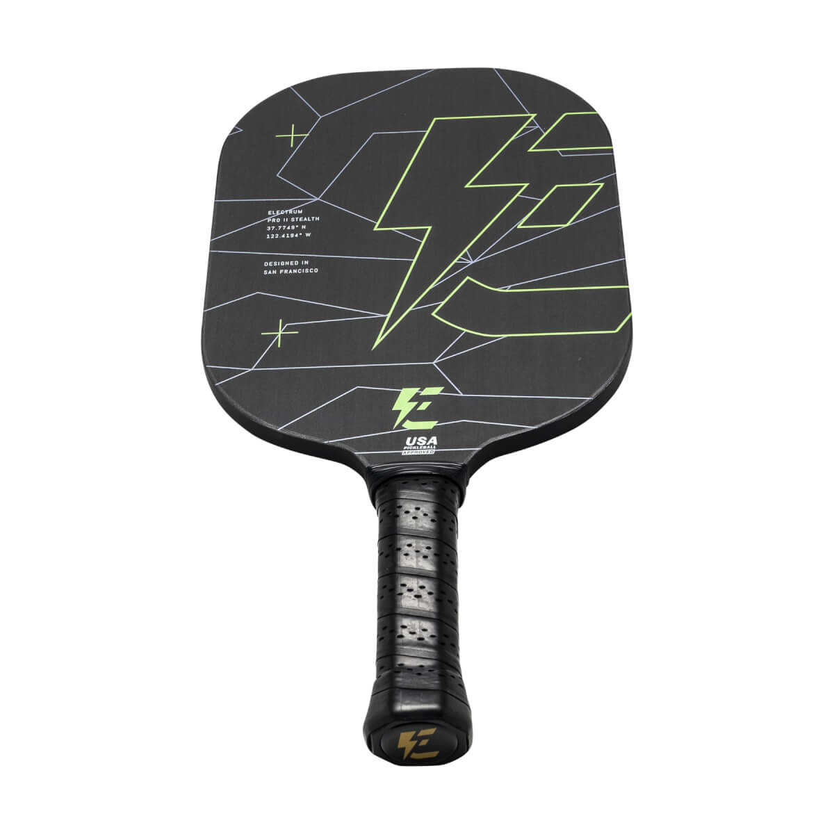Electrum Pro II Stealth Carbon Fiber Pickelball Paddle: Image #439691