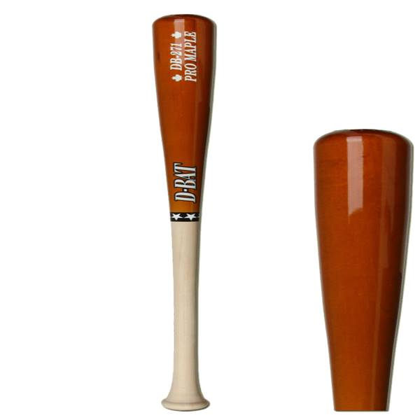 D-BAT Pro Stock Maple Wood Baseball Bat: 271MAPLE: Image #319511