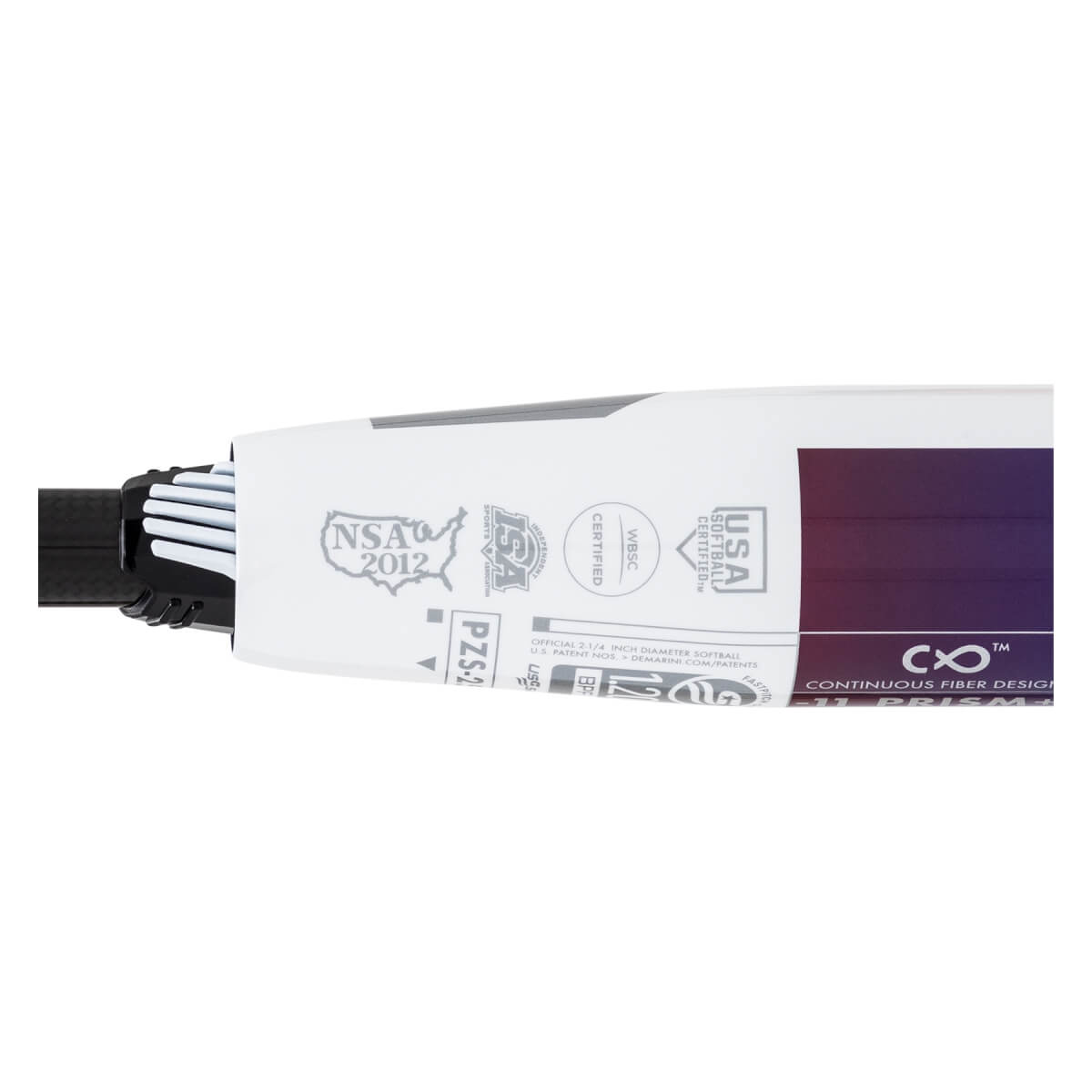 DeMarini Prism+ -11 Fastpitch Softball Bat: WBD2547010: Image #446244