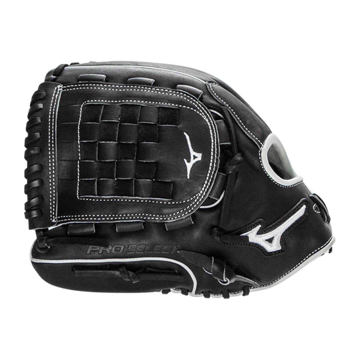 Mizuno Pro Select 12" Fastpitch Softball Glove: GPSF1200BK: Image #410167