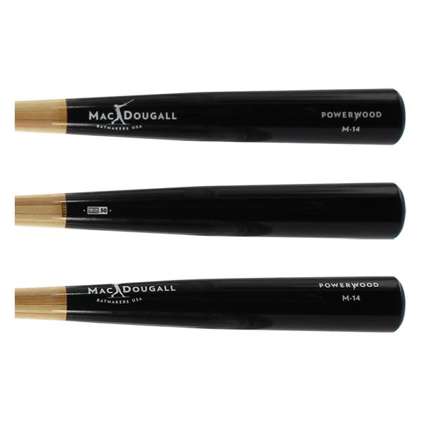 MacDougall and Sons PowerWood M14 BBCOR Wood Baseball Bat M14CB