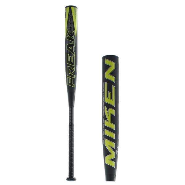 2016 Miken Freak Black 10 2 1/4" Fastpitch Softball Bat FPFKBK