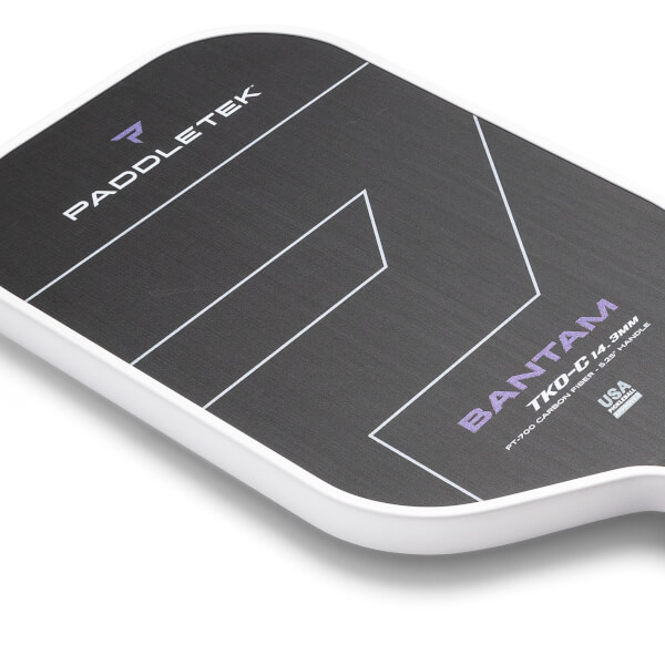 Paddletek Bantam TKO-C 14.3mm Carbon Fiber Pickleball Paddle: Image #442879