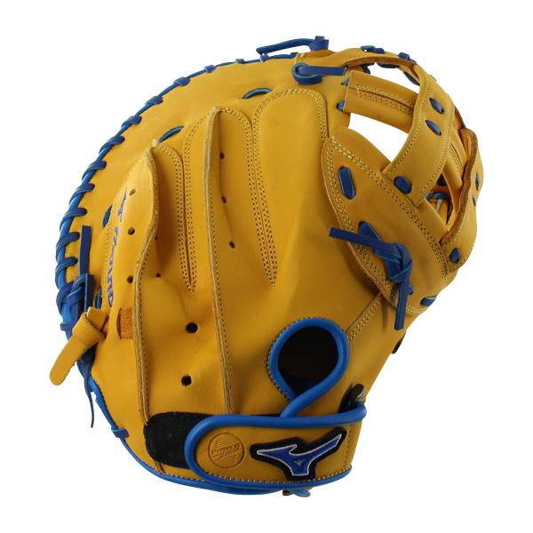 Mizuno MVP Prime SE 34" Fastpitch Softball Catcher's Mitt: GXS50PSE6 Cork / Royal: Image #315468