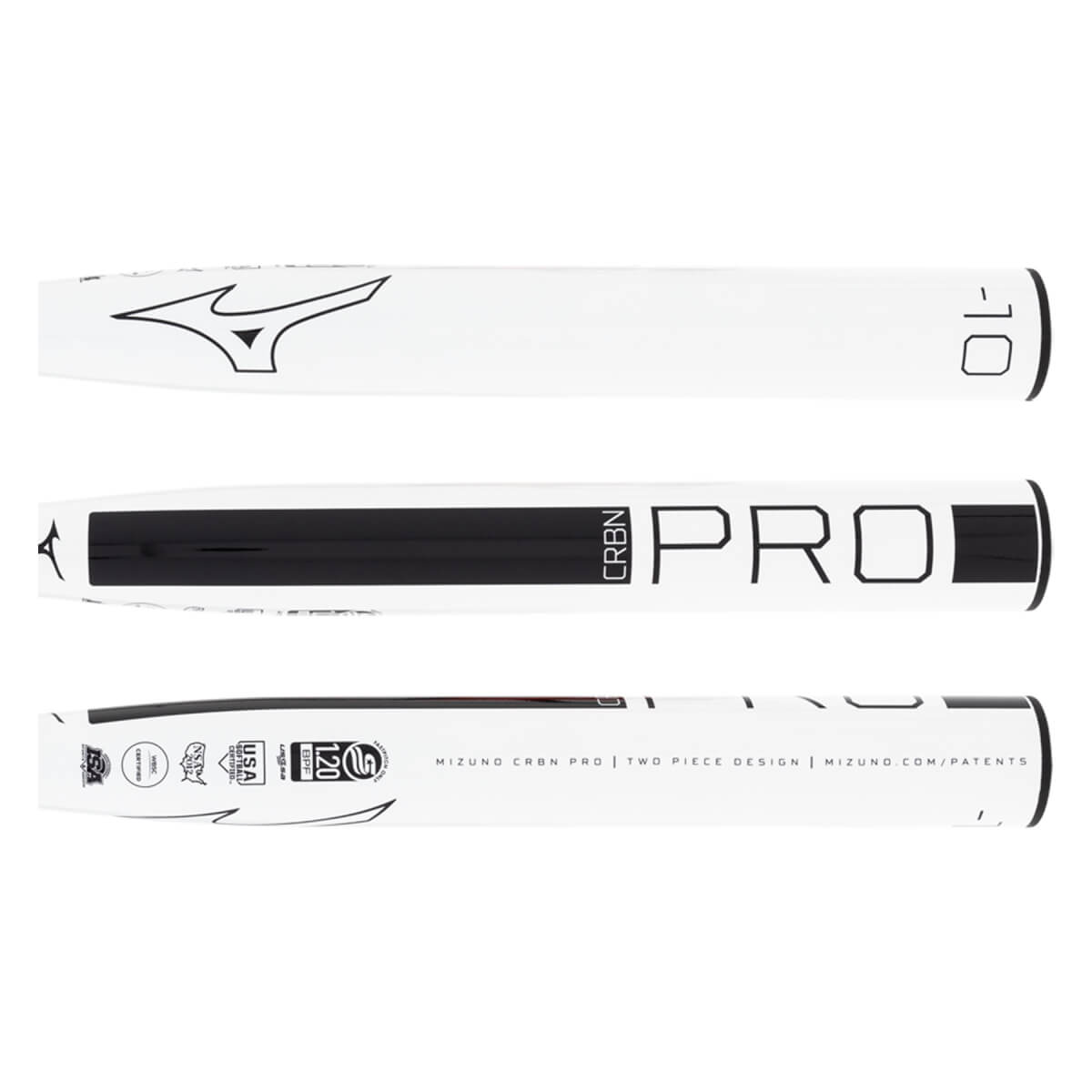 Mizuno CRBN PRO -10 Fastpitch Softball Bat: F25-CRBNPRO10: Image #452191