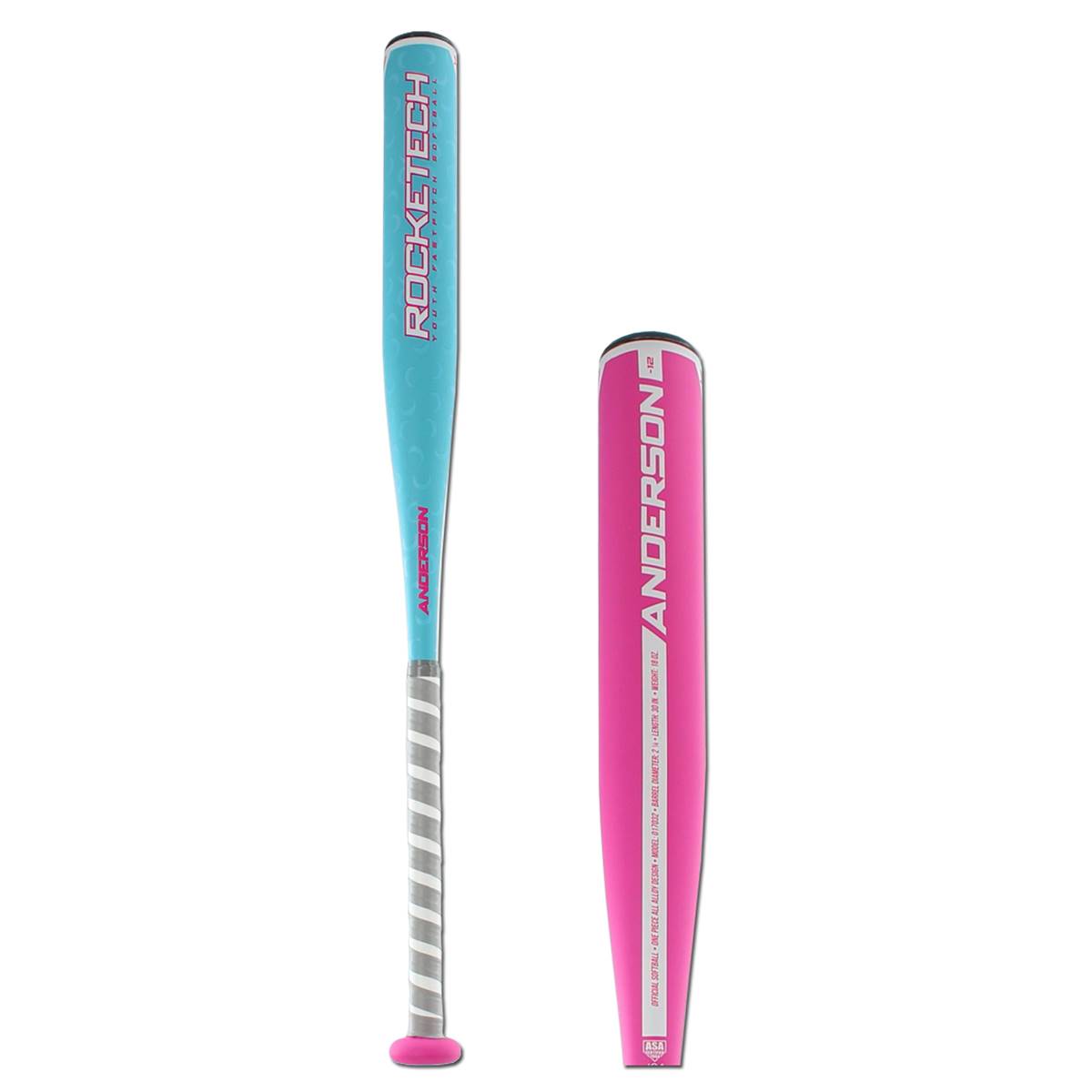 Anderson Rocketech 12 2 1/4 Youth Fastpitch Softball Bat FPY16ROC