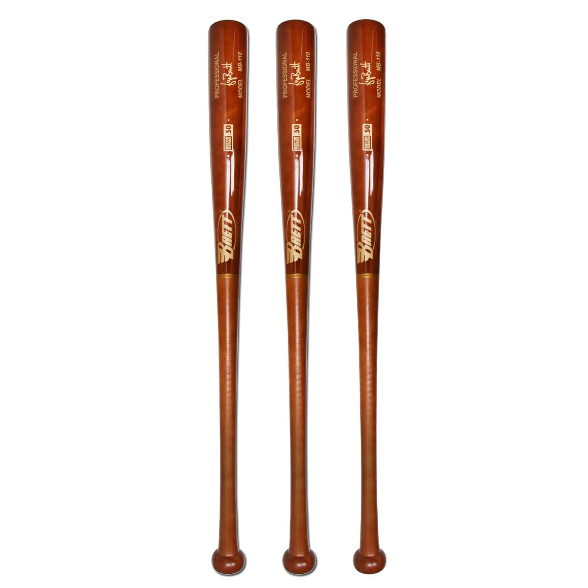 Bat Pack Brett Bros. Maple / Bamboo Wood BBCOR Baseball Bat MB110 3