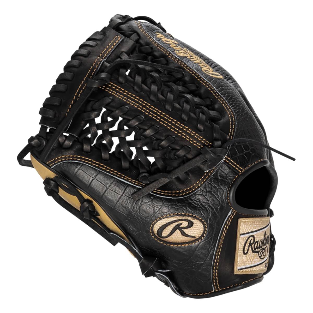 Rawlings Heart of the Hide R2G Croc Skin 11.75" Baseball Glove: PROR205-4B: Image #427209