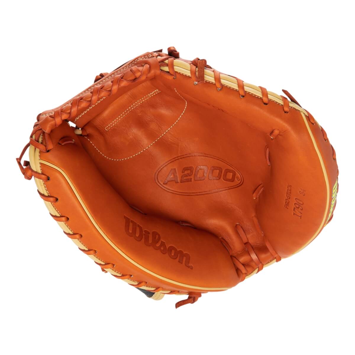 Wilson A2000 SuperSkin 1790V 34" Baseball Catcher's Mitt: WBW10011834: Image #421119
