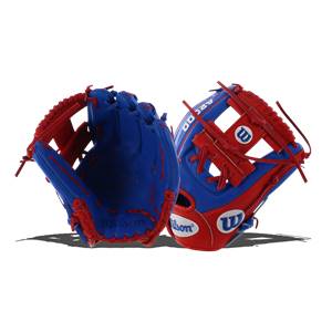 **Exclusive** Wilson A2000 JBG 11.5" Baseball Glove: A2000BBDP15GM RWB: Image #312836