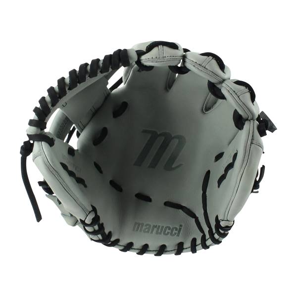 Marucci Adjustable 11.75" Fastpitch Softball Glove: MFGSB1175CV-GY/BK: Image #316251