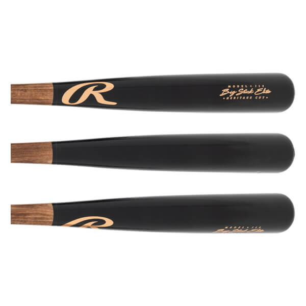 Batte De Baseball Rawlings Big Stick 113RBB - Bois De Bouleau, Noir/or, 33 Pouces (adulte, Occasion)