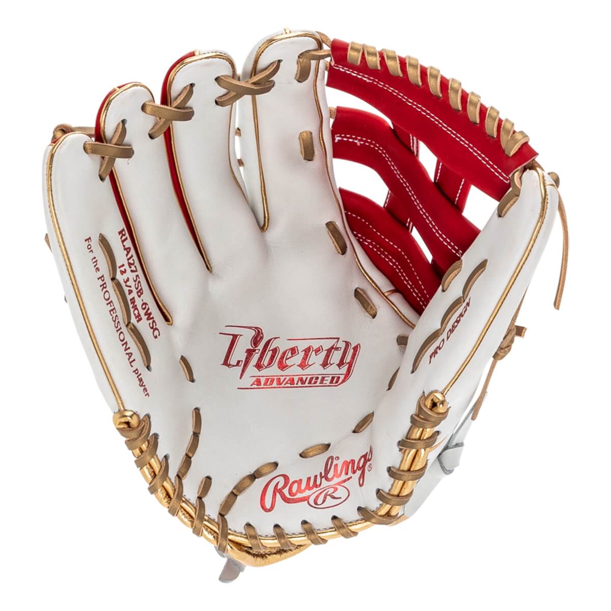 Rawlings Liberty Advanced Color Series 4.0 12.75" Fastpitch Softball Glove: RLA1275-6WSG: Image #450519