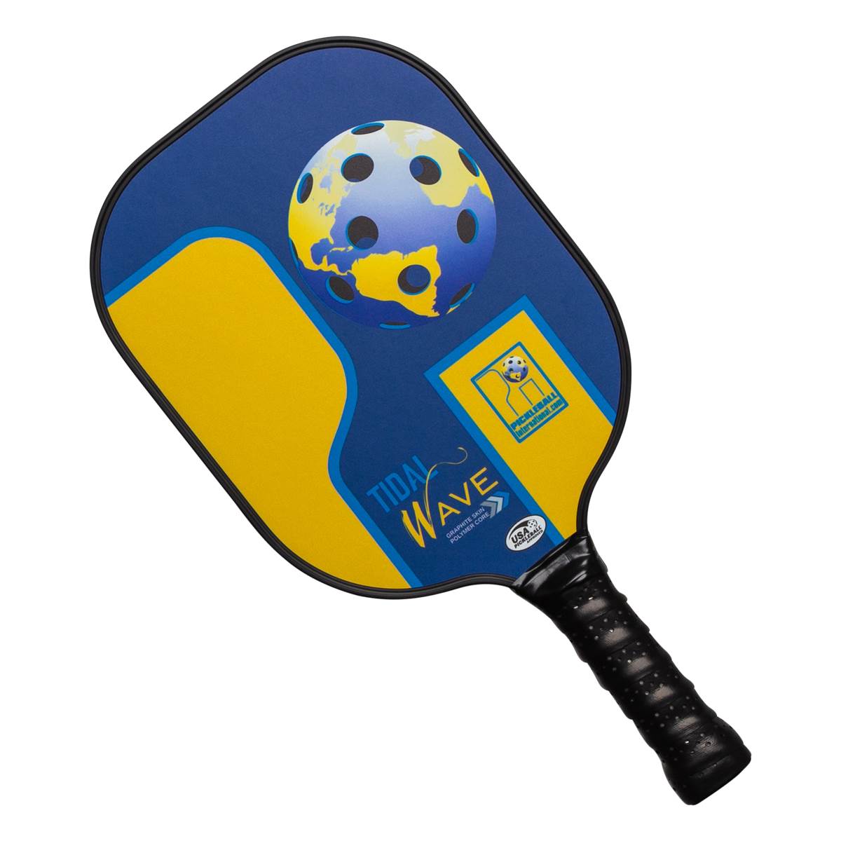 Pickleball International Tidal Wave Middleweight Graphite Pickleball Paddle: Image #405828