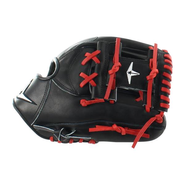 All Star System Seven 11.5" Baseball Glove: FGS7-IF Black / Red: Image #317069