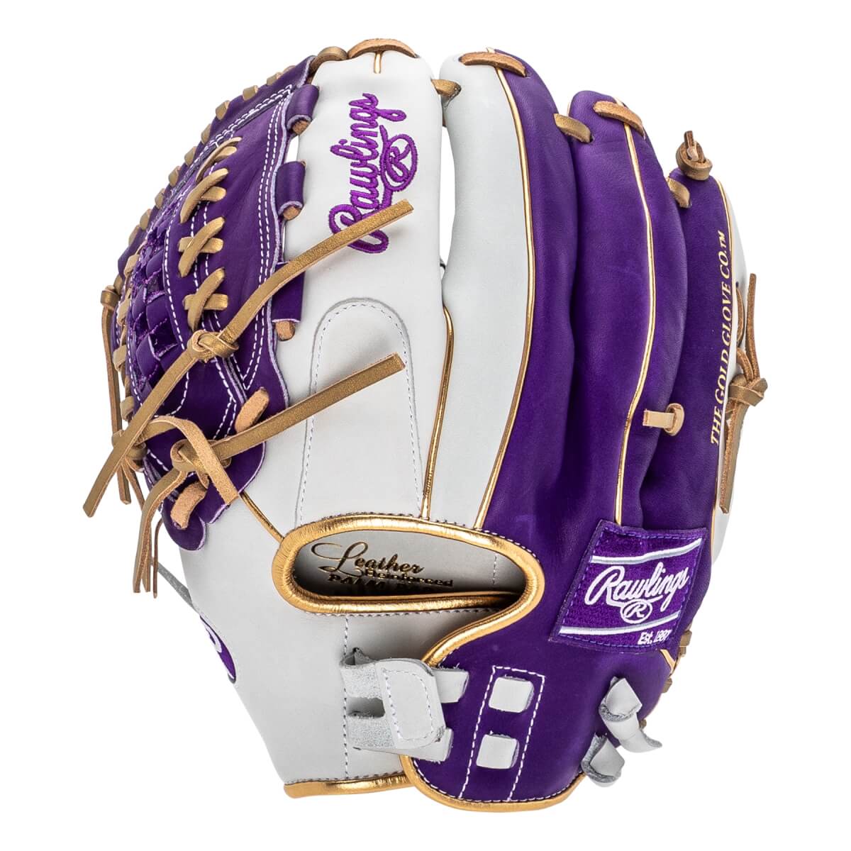 Rawlings Liberty Advanced Color Series 4.0 12.5" Fastpitch Softball Glove: RLA125-18WPUG: Image #450556