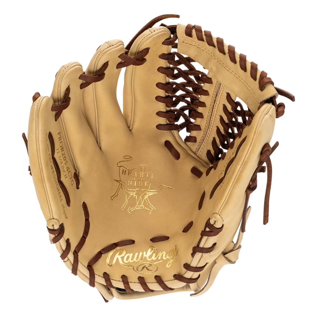 Rawlings Heart of the Hide 11.75" Baseball Glove: PROR205-4CTG: Image #447988