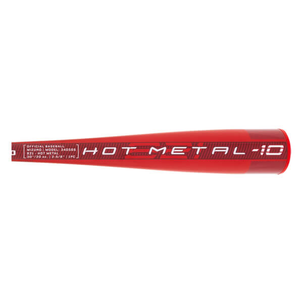 Mizuno Hot Metal -10 USA Baseball Bat (YBB21HM10) | JustBats.com