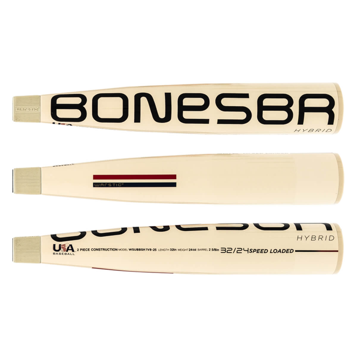 Warstic Bonesaber Hybrid -8 USA Baseball Bat: MBBSH25UBWH8: Image #454404